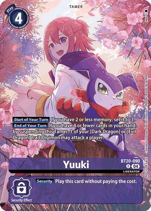 Yuuki (Special Booster Ver.2.5 Celebration Event) (#BT20-090 R) (Release Special Booster 2.5 Celebration Event Cards) Near Mint