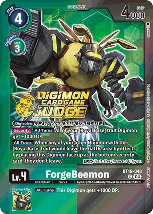 ForgeBeemon Judge Pack 2025 Wave 1 (#BT19-048 C) (Release Special Booster 2.0) Near Mint Foil