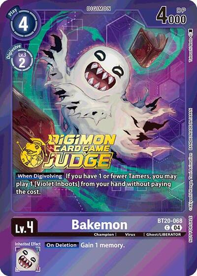 Bakemon Judge Pack 2025 Wave 1 (#BT20-068 C) (Release Special Booster 2.5)