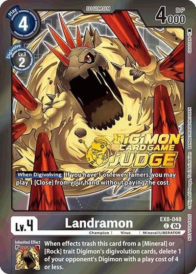 Landramon Judge Pack 2025 Wave 1 (#EX8-048 C) (Chain of Liberation)