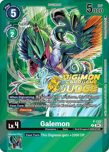 Image for Galemon (Judge Pack 2025 Wave 1) (P-132 P) - Digimon Card Game