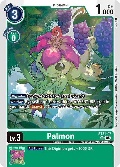 Palmon (#ST21-07 U) (Starter Deck 21: Hero of Hope) Near Mint