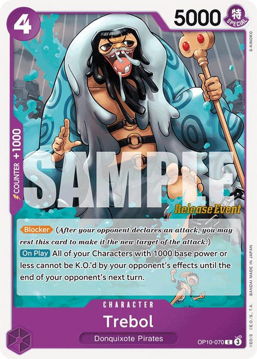 Trebol (#OP10-070) (Royal Blood Release Event Cards) Near Mint