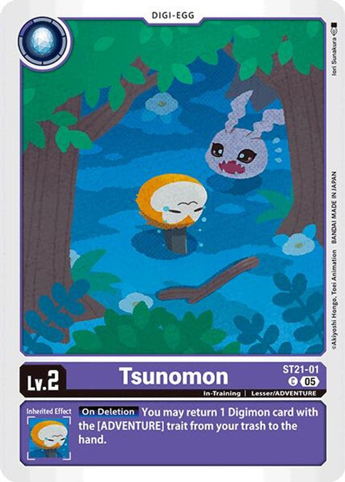 Tsunomon (#ST21-01 C) (Starter Deck 21: Hero of Hope) Near Mint