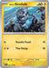 Alolan Geodude (#044/159) (SV09: Journey Together) Near Mint Reverse Holofoil