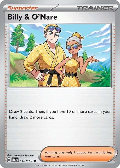 Billy and ONare (#142/159) (SV09: Journey Together)