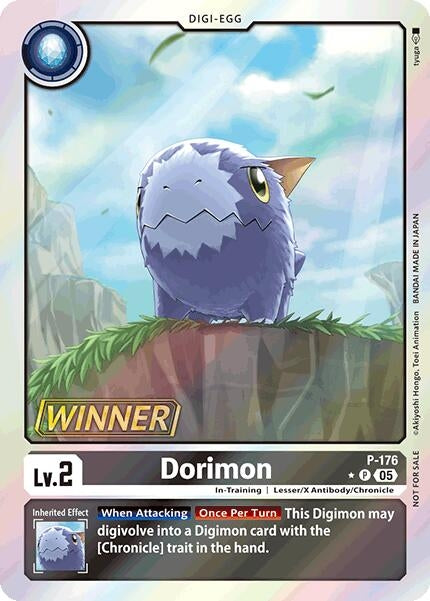 Image for Dorimon (Store Tournament 2025 Vol.2 Winner Pack) (P-176 P) - Digimon Card Game