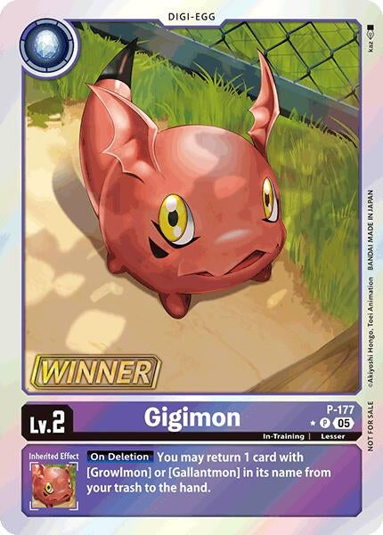 Image for Gigimon (Store Tournament 2025 Vol.2 Winner Pack) (P-177 P) - Digimon Card Game