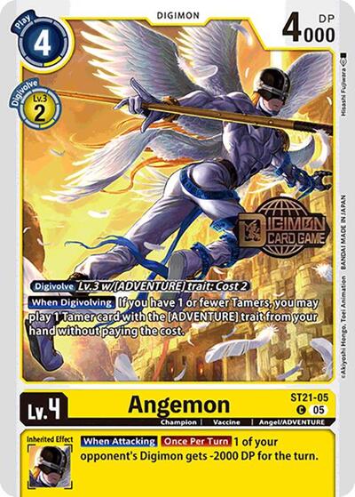 Angemon (#ST21-05 C) (Starter Deck 21: Hero of Hope Release Event Cards)