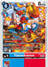 Flamedramon (#BT21-035 U) (World Convergence Release Event Cards) Near Mint Foil