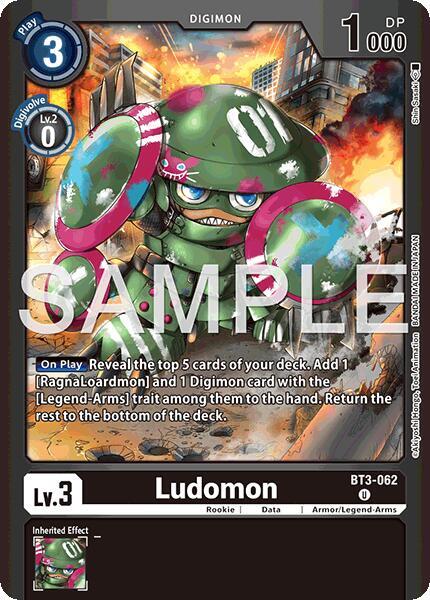 Ludomon (Limited Card Pack -Billion Bullet-) (BT3-062 U)