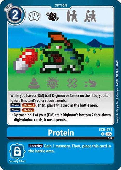 Protein (#EX9-071 U) (Versus Monsters) Near Mint