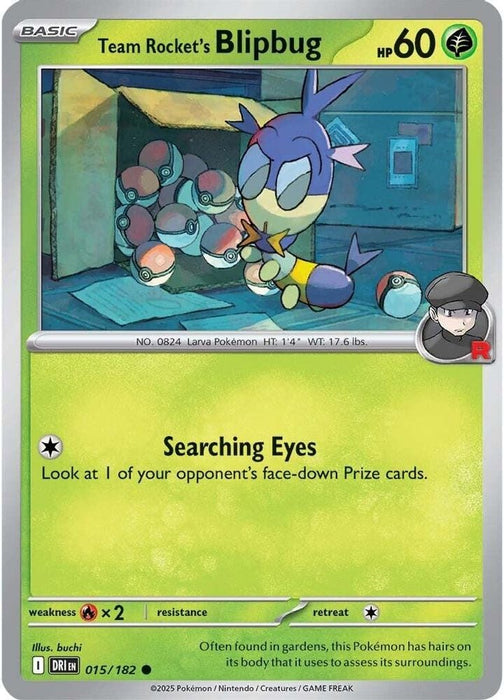 Team Rockets Blipbug (#015/182) (SV10: Destined Rivals)