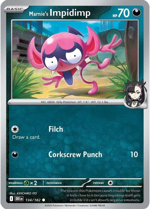 Marnies Impidimp (#134/182) (SV10: Destined Rivals)