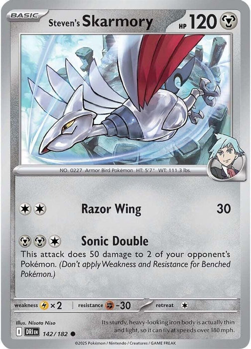 Stevens Skarmory (#142/182) (SV10: Destined Rivals)