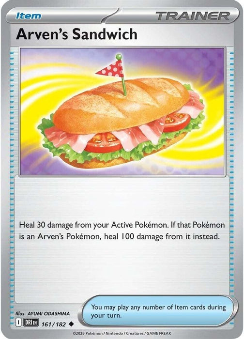 Arvens Sandwich (#161/182) (SV10: Destined Rivals)