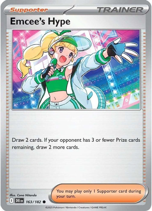 Emcees Hype 163 182 (#163/182) (SV10: Destined Rivals)