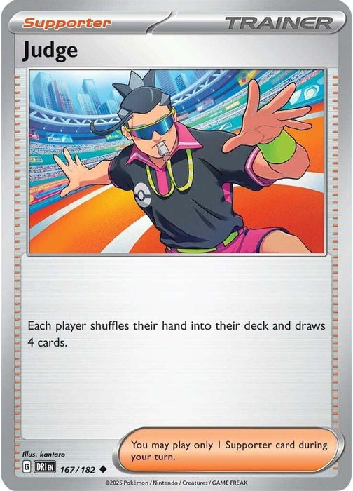 Judge 167 182 (#167/182) (SV10: Destined Rivals)