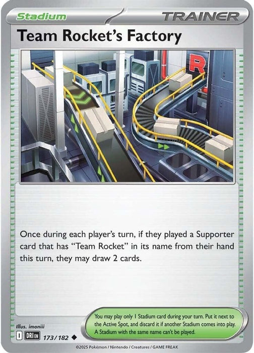 Team Rockets Factory (#173/182) (SV10: Destined Rivals)