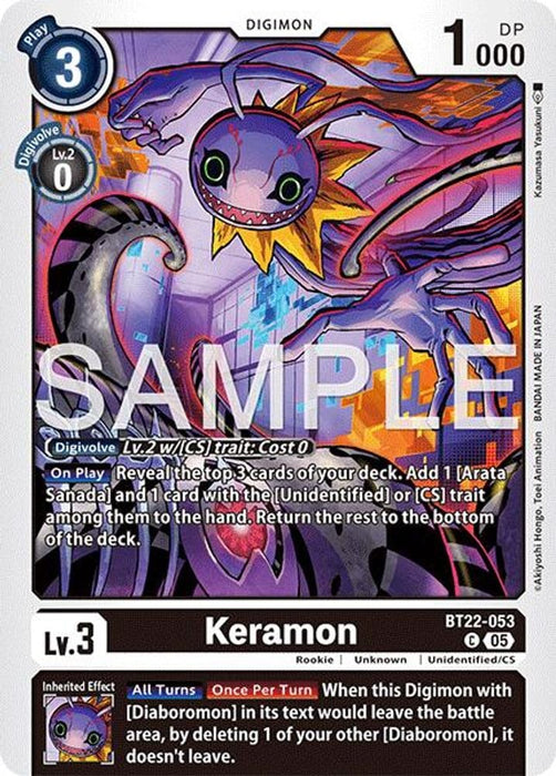 Keramon (#BT22-053 C) (Cyber Eden) Near Mint