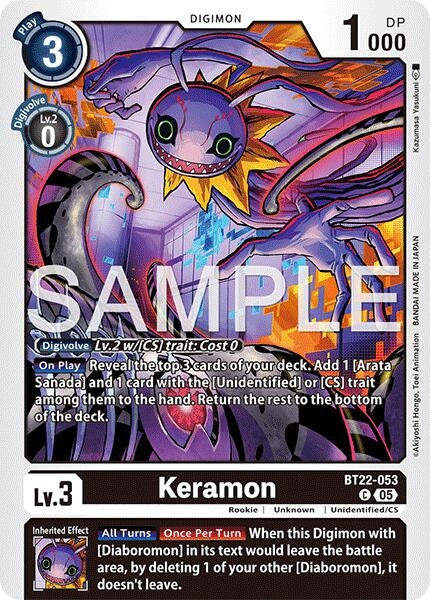 Image for Keramon (BT22-053 C) - Digimon Card Game