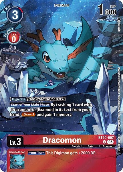 Image for Dracomon (Versus Monsters Legend Pack 2025) (BT20-007 R) - Digimon Card Game