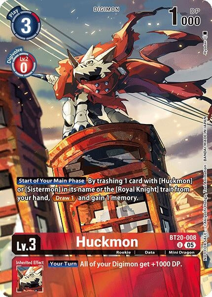 Image for Huckmon (Versus Monsters Legend Pack 2025) (BT20-008 U) - Digimon Card Game