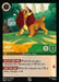 Lady - Decisive Dog (#28) (Disney Lorcana Promo Cards) Near Mint Cold Foil