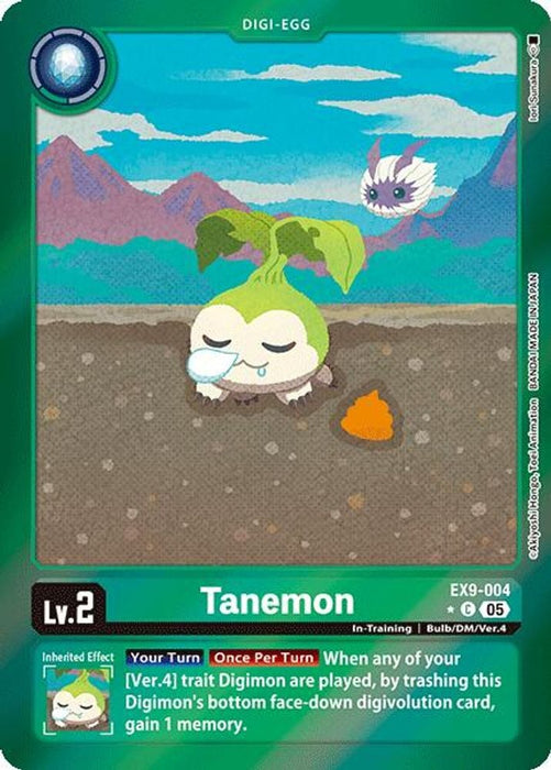 Tanemon (Limited Foil) (#EX9-004 C) (Versus Monsters) Near Mint Foil