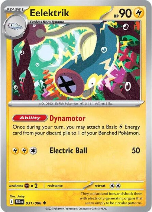Eelektrik (#031/086) (SV: Black Bolt)