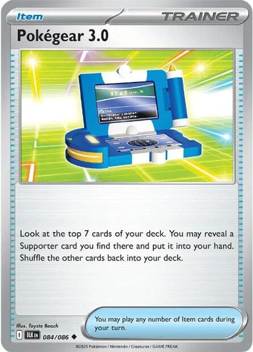 Pokegear 3.0 (#084/086) (SV: Black Bolt)