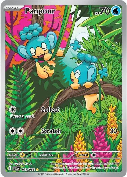 Panpour - 101/086 (#101/086) (SV: Black Bolt) Near Mint Holofoil
