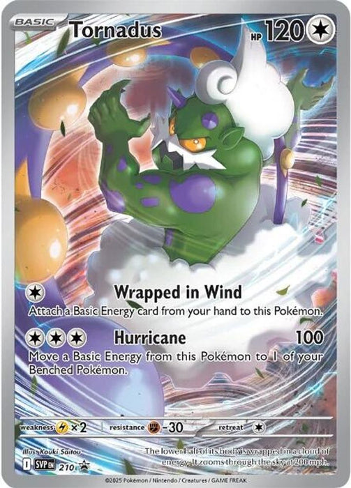 Tornadus - 210 (#210) (SV: Scarlet & Violet Promo Cards) Near Mint Holofoil