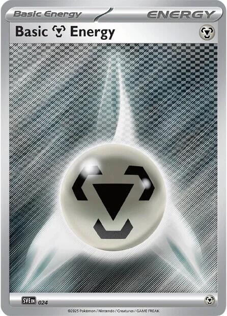 Basic Metal Energy (024) (Holofoil) [Scarlet & Violet: Black Bolt]