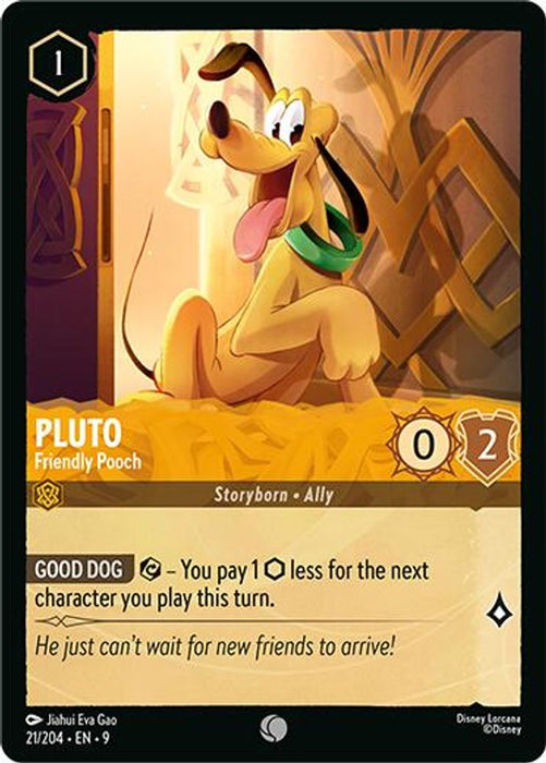 Pluto - Friendly Pooch (#21/204) (Fabled) Near Mint