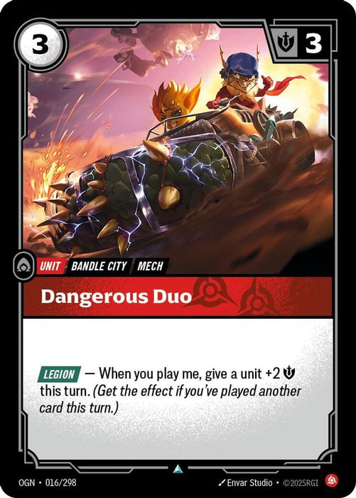 Dangerous Duo (#016/298) (Origins)