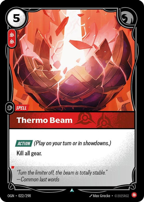 Thermo Beam (#022/298) (Origins) Near Mint