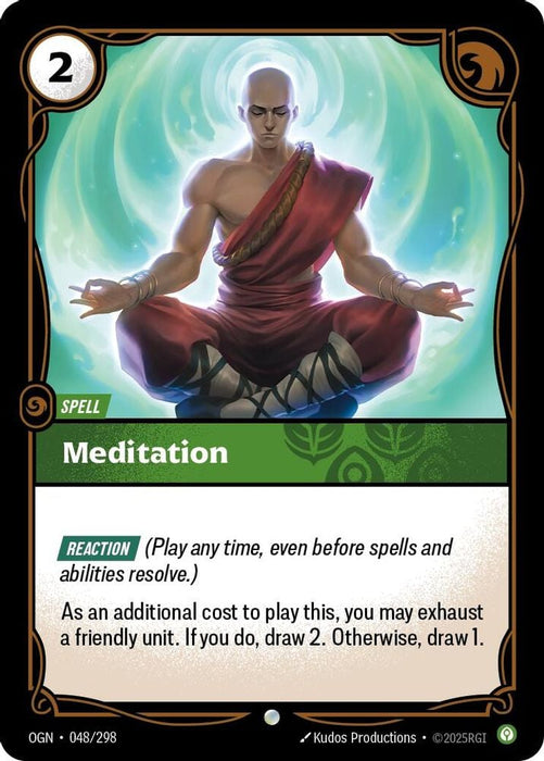 Meditation (#048/298) (Origins) Near Mint