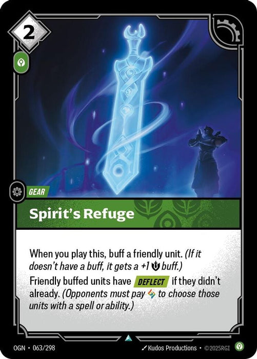 Spirit's Refuge (#063/298) (Origins) Near Mint