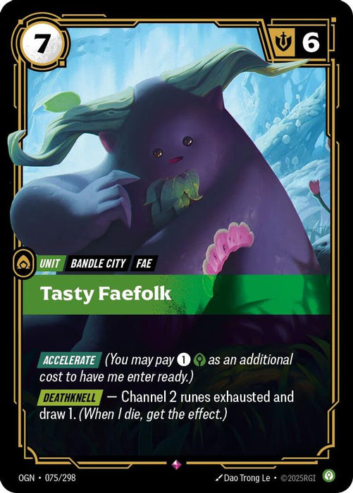 Tasty Faefolk (#075/298) (Origins) Near Mint Foil