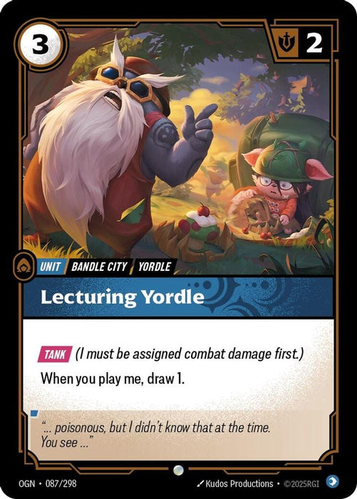Lecturing Yordle (#087/298) (Origins)