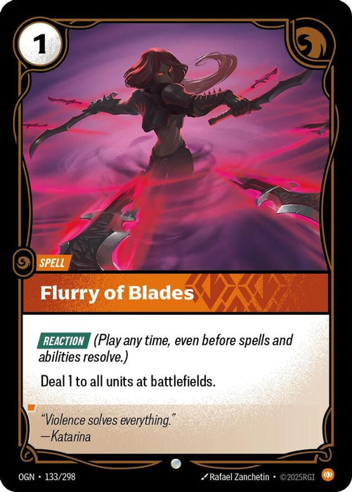 Flurry of Blades (#133/298) (Origins)