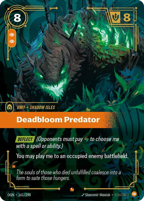 Deadbloom Predator (#161/298) (Origins) Near Mint Foil