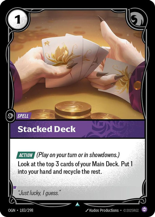 Stacked Deck (#183/298) (Origins) Near Mint