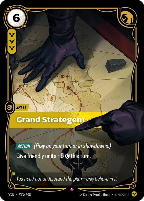 Image for Grand Strategem (233/298) - Riftbound: League of Legends Trading Card Game