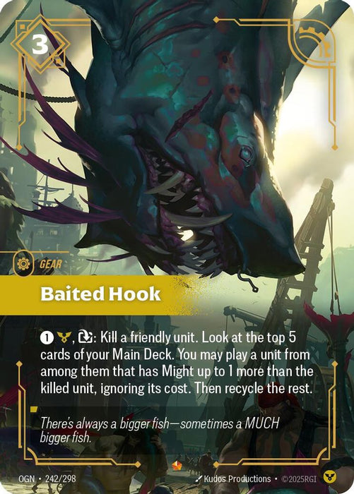 Baited Hook (#242/298) (Origins) Near Mint Foil