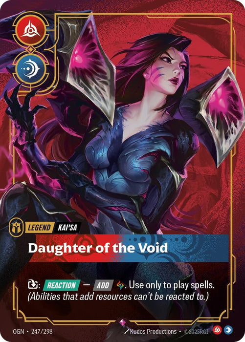 Image for Kai'Sa - Daughter of the Void (247/298) [Origins] - Riftbound: League of Legends Trading Card Game