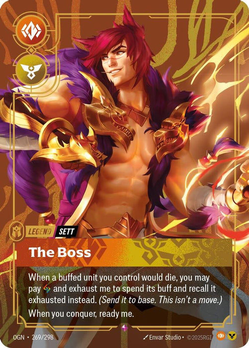 Sett - The Boss (#269/298) (Origins) Near Mint Foil