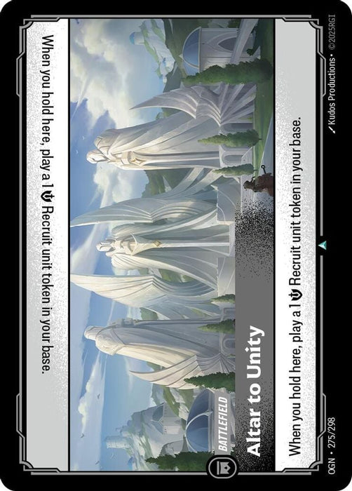 Altar to Unity (#275/298) (Origins)