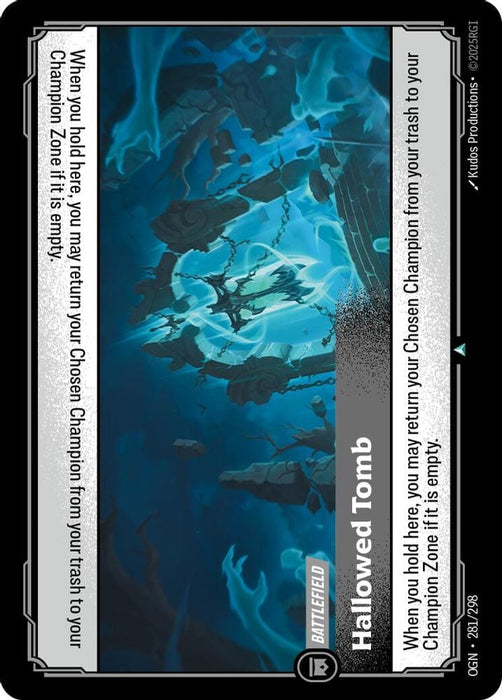 Hallowed Tomb (#281/298) (Origins) Near Mint